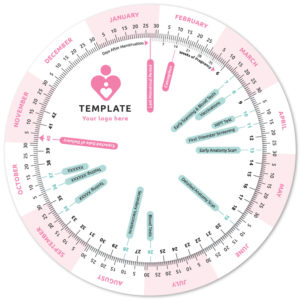 Printable Pregnancy Wheel PDF Template
